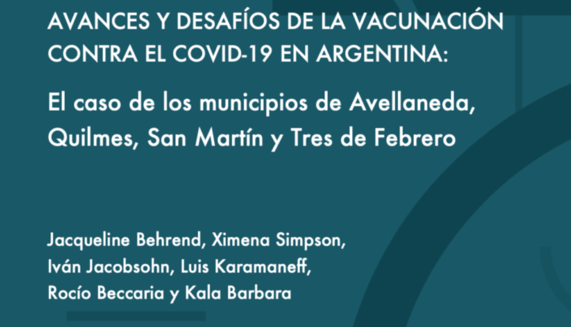 Tapa Vacunación en Argentina